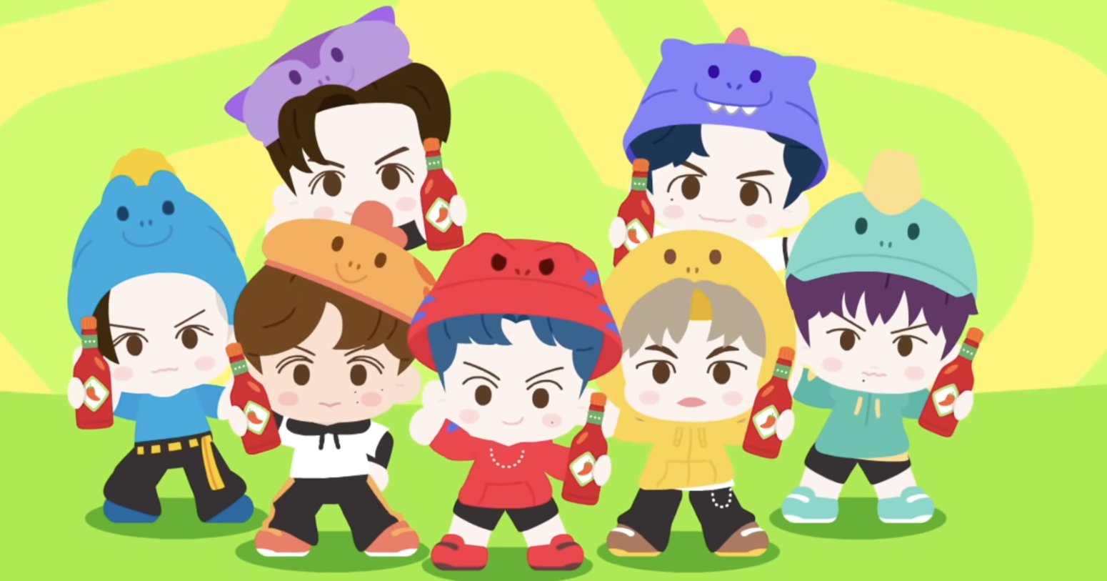 NCT Dream Red Rex animation