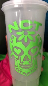 NCT glow in the dark cup