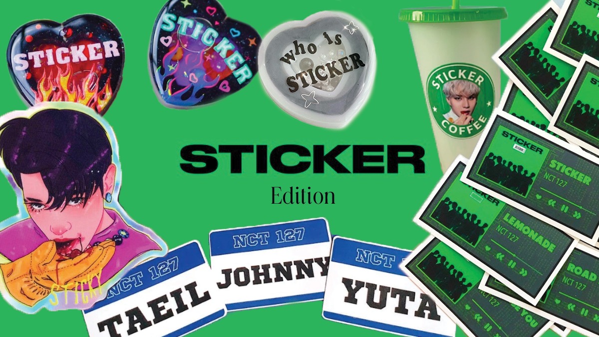 nct 127 sticker inspired fan made merchandise envi media