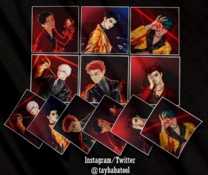 TaybaBatoolsArt EXO obsession prints and stickers