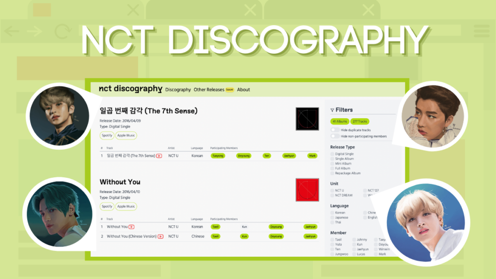 NCT Discography