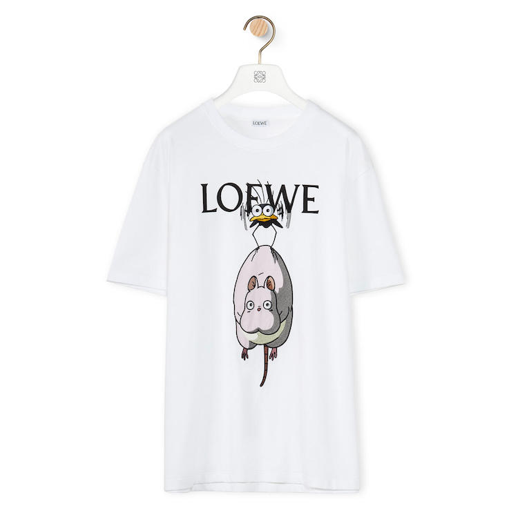 WinWin LOEWE Yu Bird T-shirt in Cotton