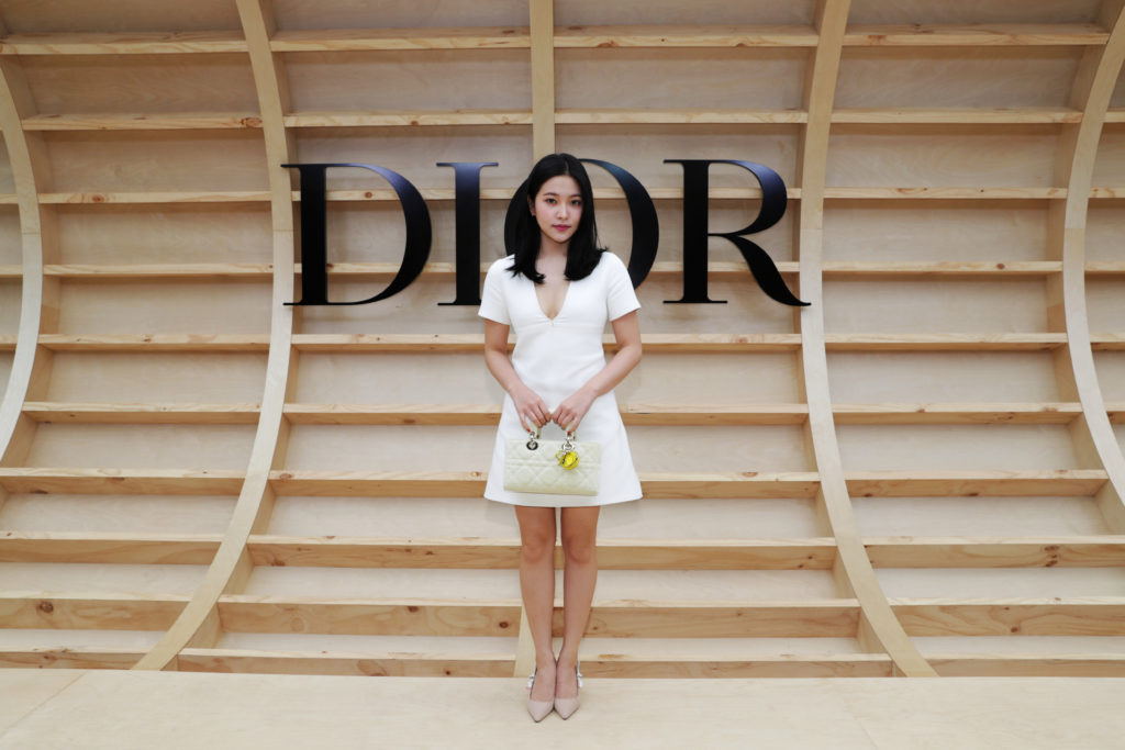 Jisoo, CEO Pietro Beccari, Nam Joo Hyuk, Bae Suzy, Sehun, Jung Hae In at  DiorFall22 Show 