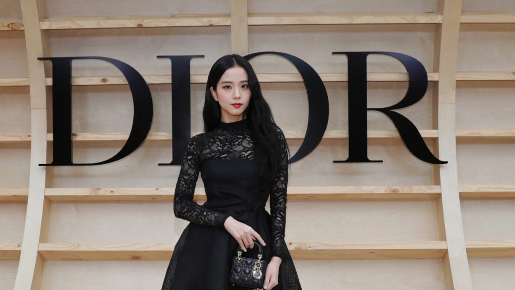 BLACKPINK's Jisoo in the Dior event in Seoul.