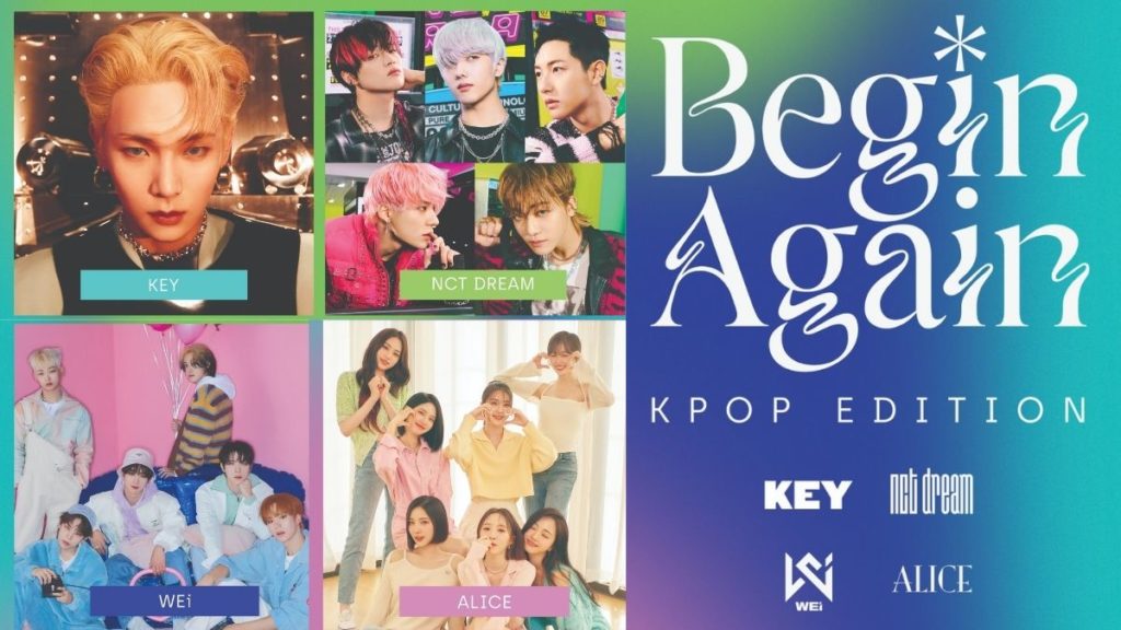 Begin Again: KPOP Edition poster