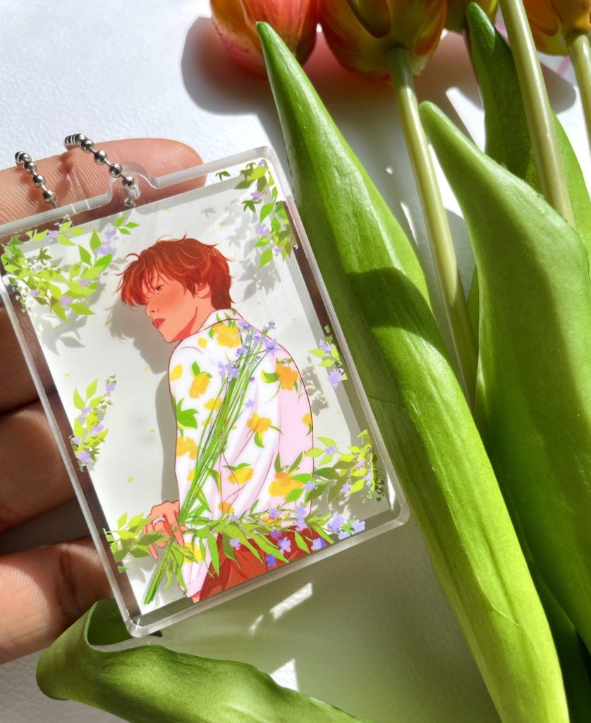Haechan keyring by With All Stars - part of Make A Wish with NCT: Taeil and Haechan