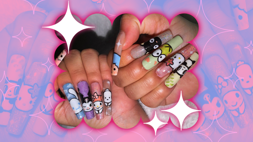 Sanrio Inspired Nails