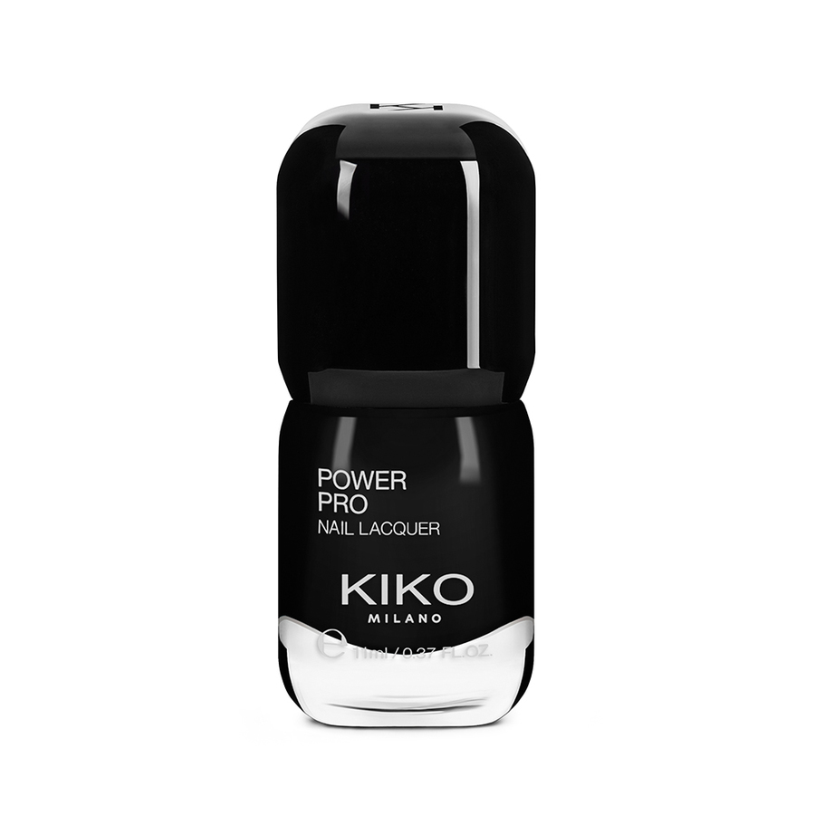 Black manicures, Kiko nail polish
