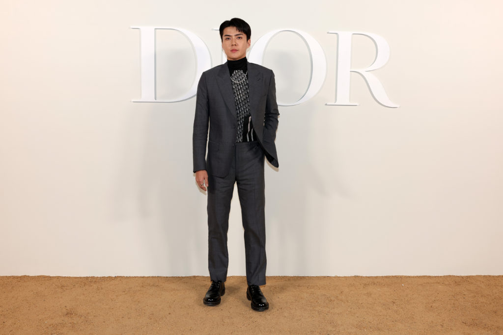 Cha Eun-Woo meets top stars in Egypt at Dior fashion show
