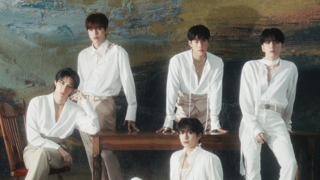 Monsta X group photo for their twelfth mini-album REASON.