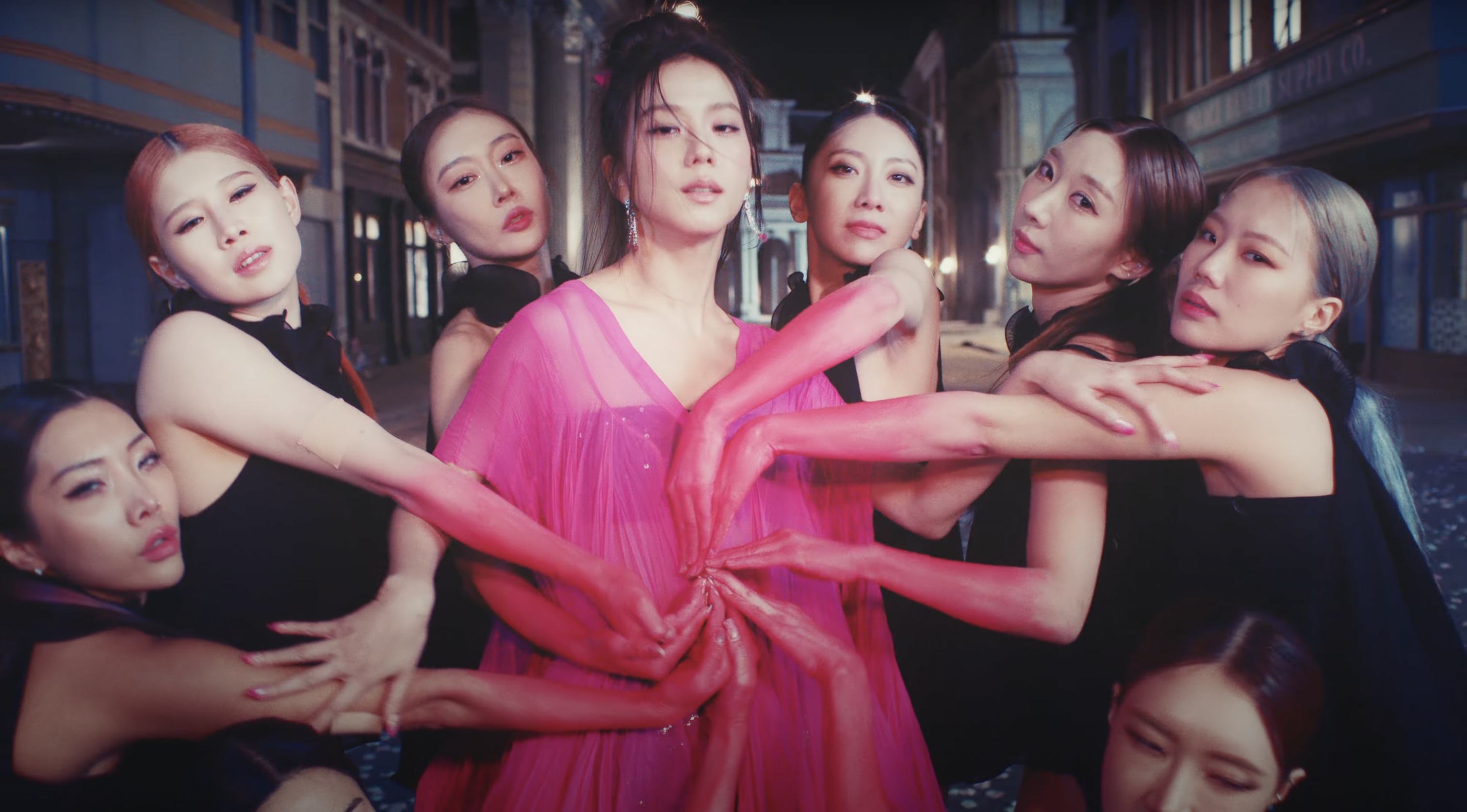 ★2023SS新作★EXPIRED GIRL★X Jisoo 2-way Haze Midi Dress ☆2023SS新作☆EXPIRED GIRL☆X Jisoo 2-way Haze Midi Dress