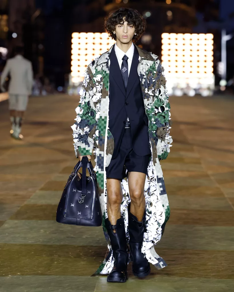 Yuta attends the Louis Vuitton Menswear Spring/Summer 2024 show as