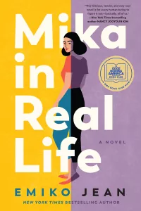 AAPI Holiday Books: Cover of Mika in Real LIfe by Emiko Jean.