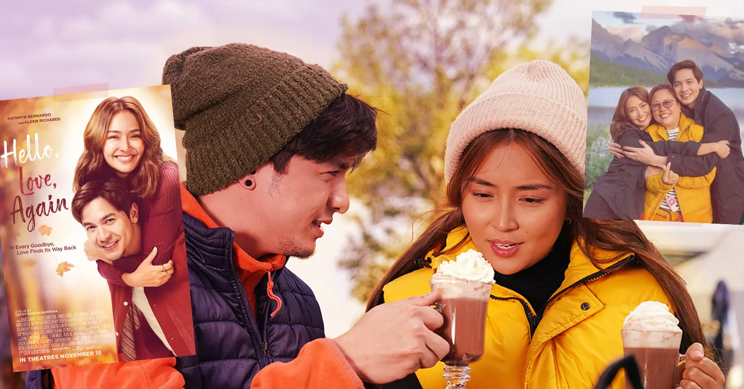 Kathryn Bernardo at Alden Richards Talk Filipino Values ​​and Breaking Records with "Hello, Love, Again" - EnVi Media