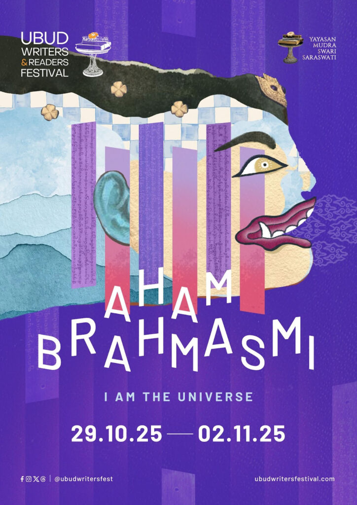 Poster for the 2025 Ubud Writers & ReadersFestival.